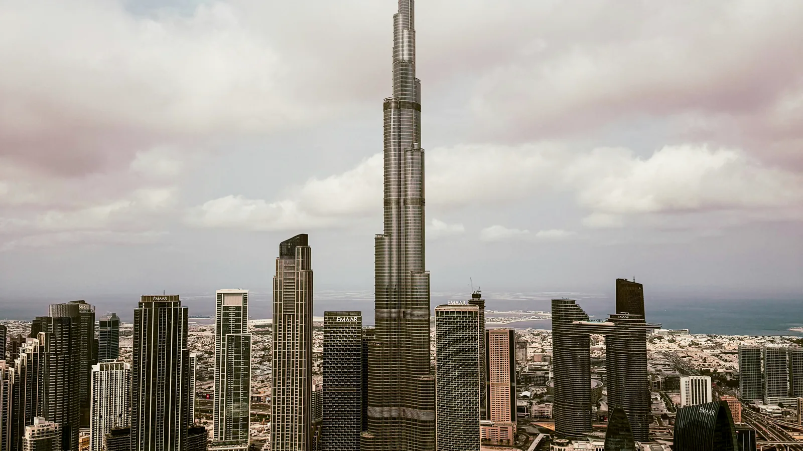 Downtown Dubai skyline with the Burj Khalifa representing UAE corporate tax registration